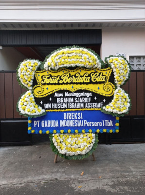 Papan Bunga Duka di Bajo